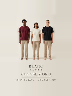 BLANC Unisex T-Shirt Bundle - Choose 2 or 3