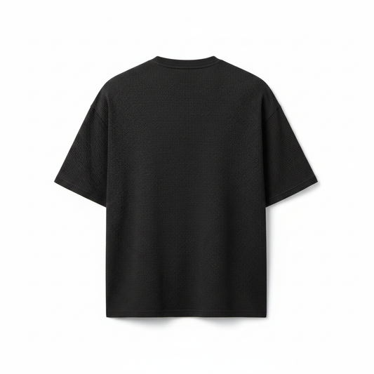 BLANC Relaxed Oversized T-Shirt — Black