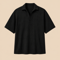 Blanc Ribbed Polo