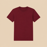Blanc Basic Tee Burgandy