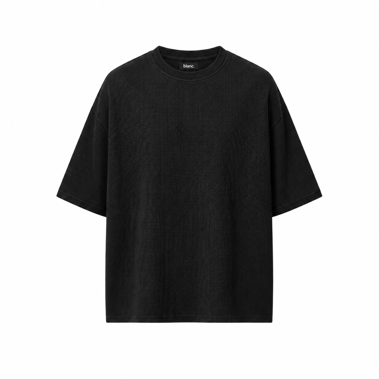 BLANC Relaxed Oversized T-Shirt — Black