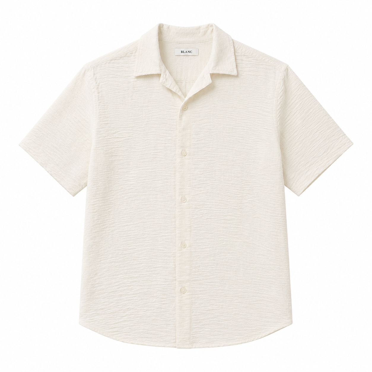 BLANC Linen Shirt — Off White