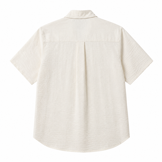 BLANC Linen Shirt — Off White
