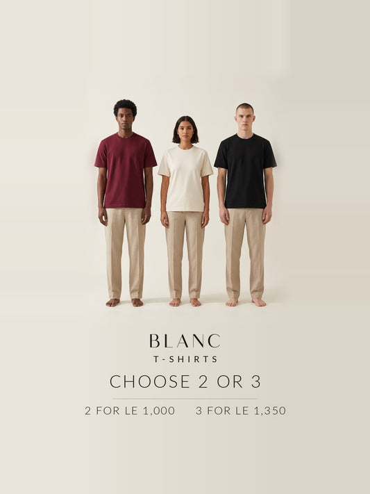 BLANC Unisex T-Shirt Bundle - Choose 2 or 3
