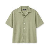 BLANC Linen Shirt — Sage Green